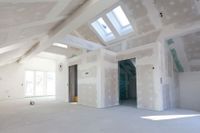 Unsere Trockenbauaufträge bei Maler Veit: Haus während des Bauprozesses in Villingen-Schwenningen